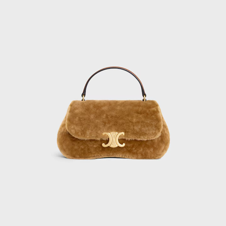 TEEN CELINE LOLA in SHEARLING AND CALFSKIN