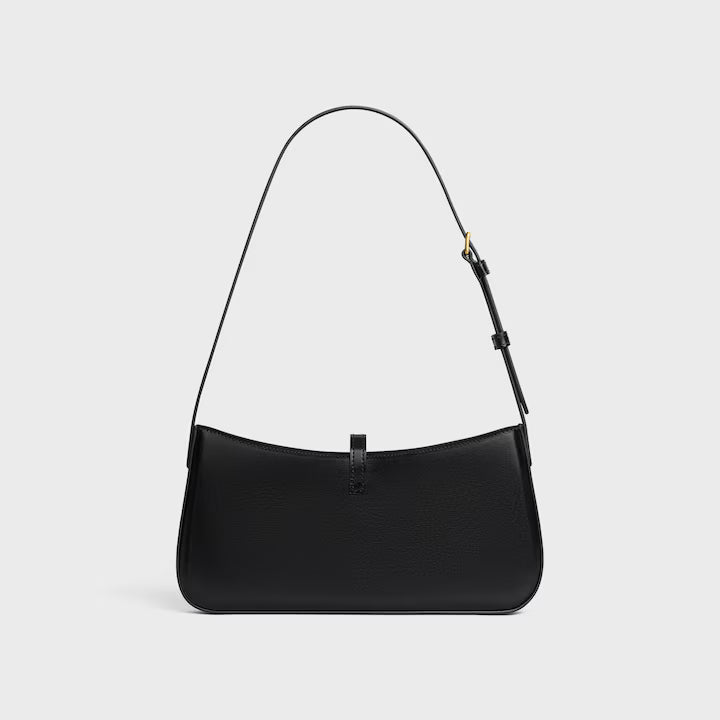TINA SHOULDER BAG IN shiny calfskin