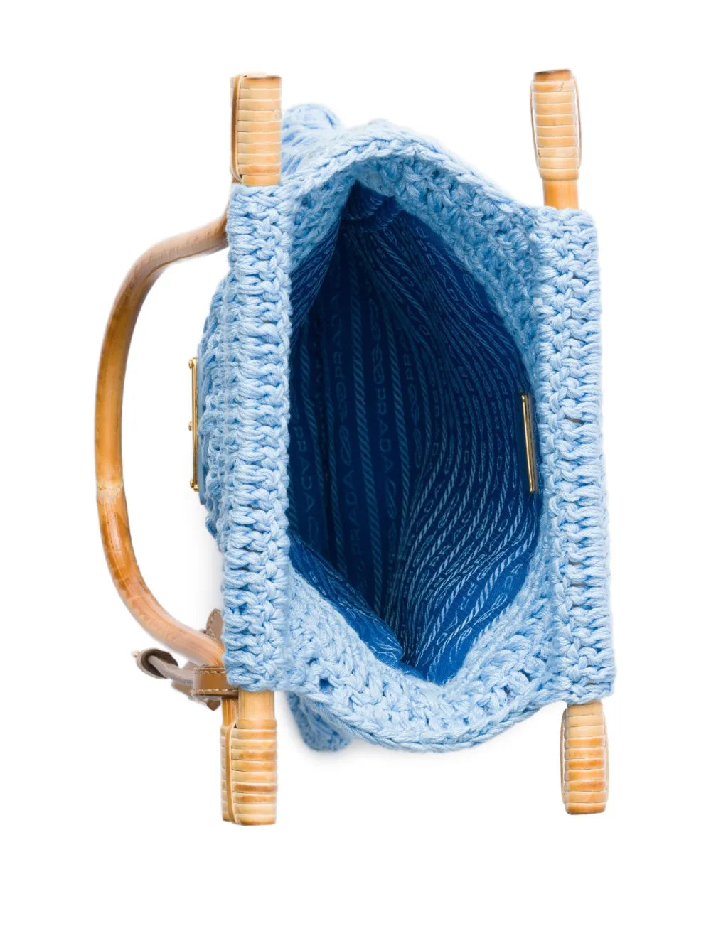 Prada mini crochet handbag