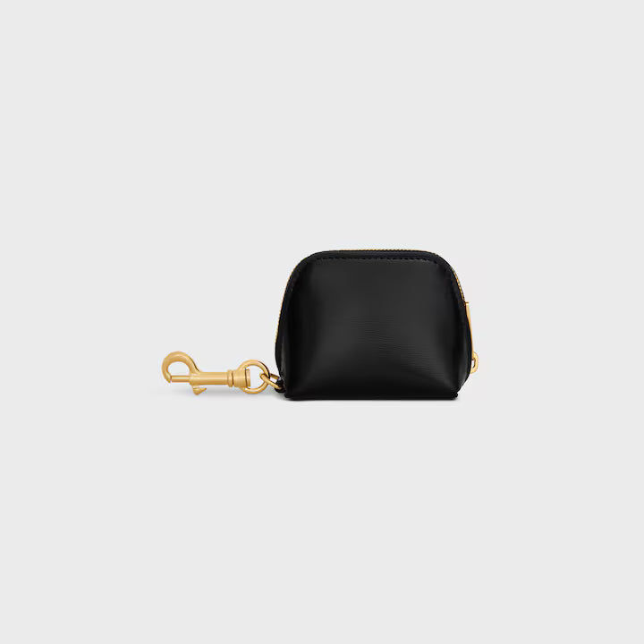 MICRO TRIOMPHE CHARM IN Shiny Calfskin