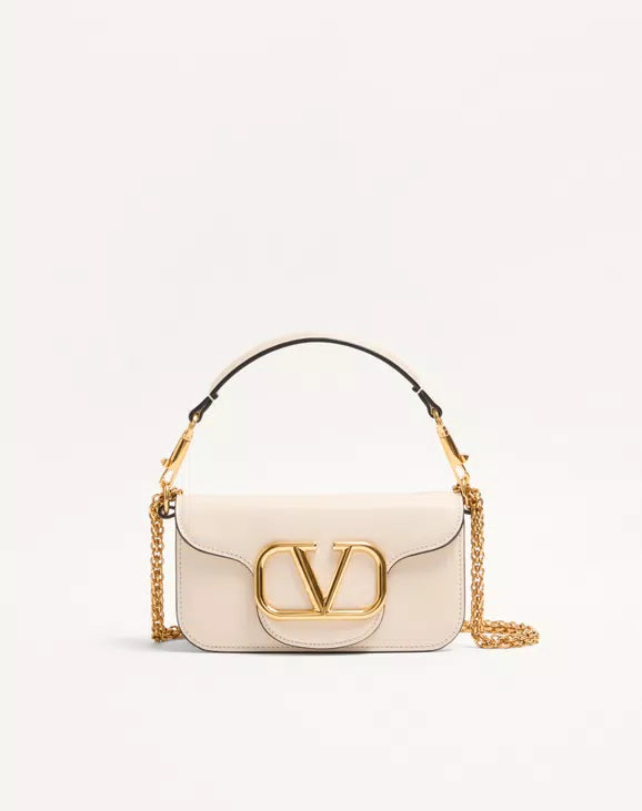 Valentino Garavani Locò Small Shoulder Bag In Calfskin