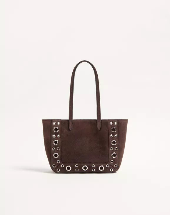 Valentino Garavani Nellcôte Mini Embroidered Shopping Bag