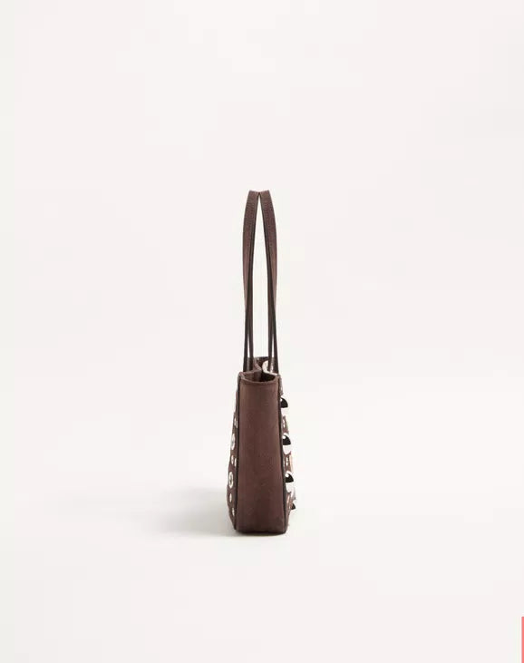 Valentino Garavani Nellcôte Mini Embroidered Shopping Bag