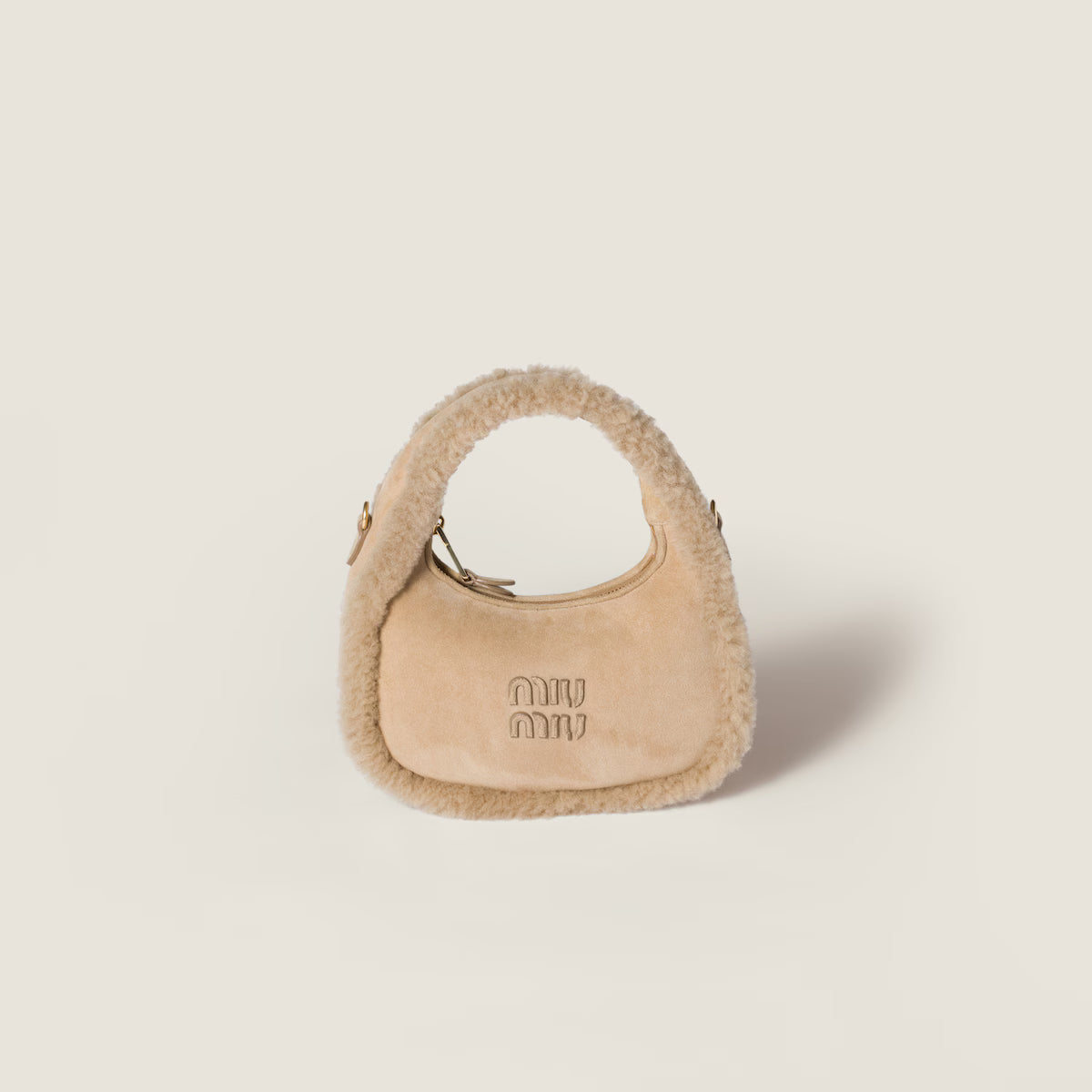 Wander shearling bag