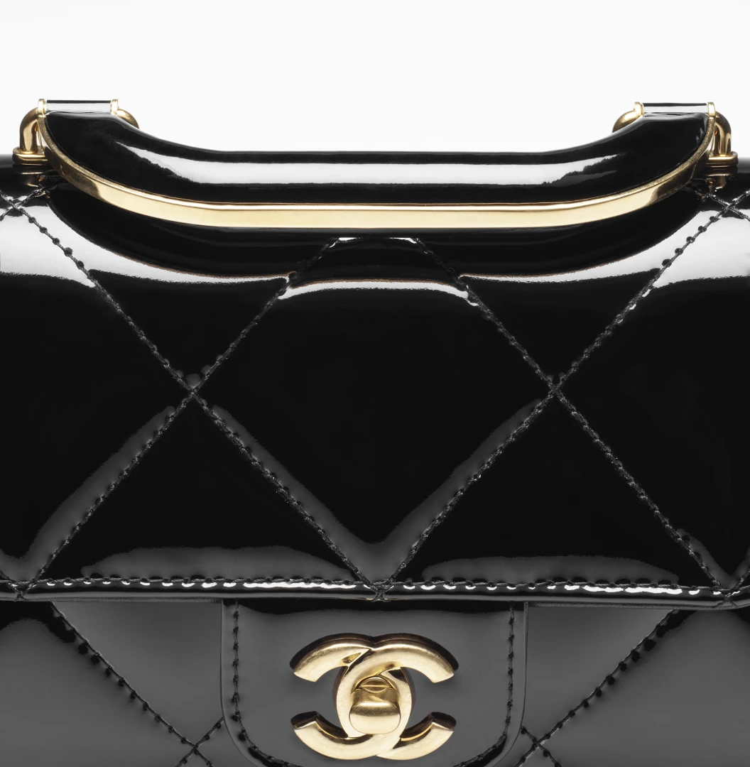 Mini Flap Bag with Top Handle