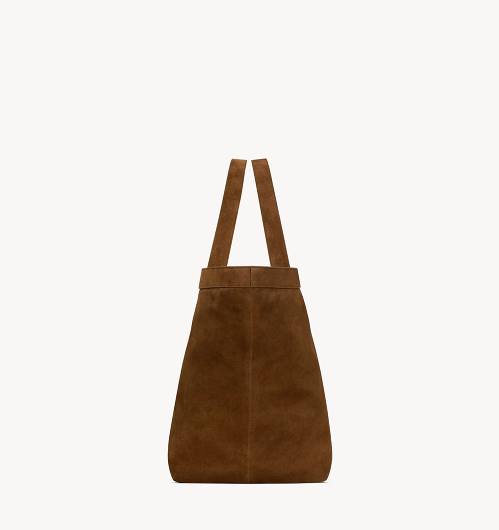 Y tote in suede