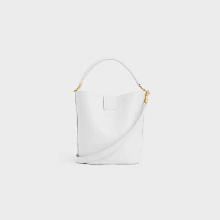 SMALL BUCKET LOUISE IN SMOOTH CALFSKIN