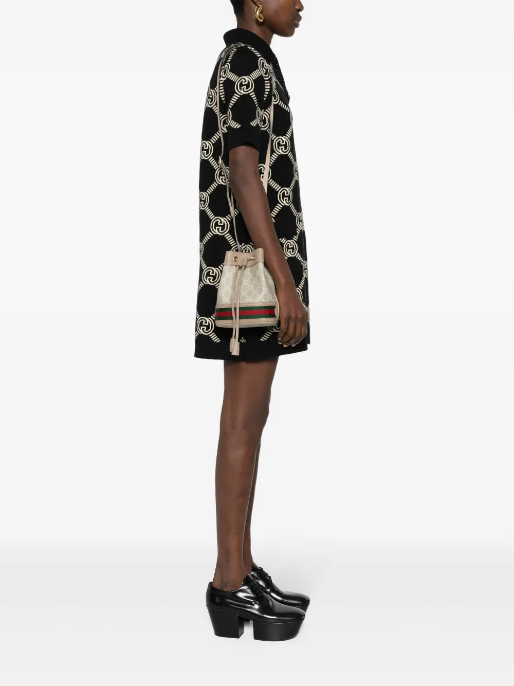 Small Ophidia bucket bag
