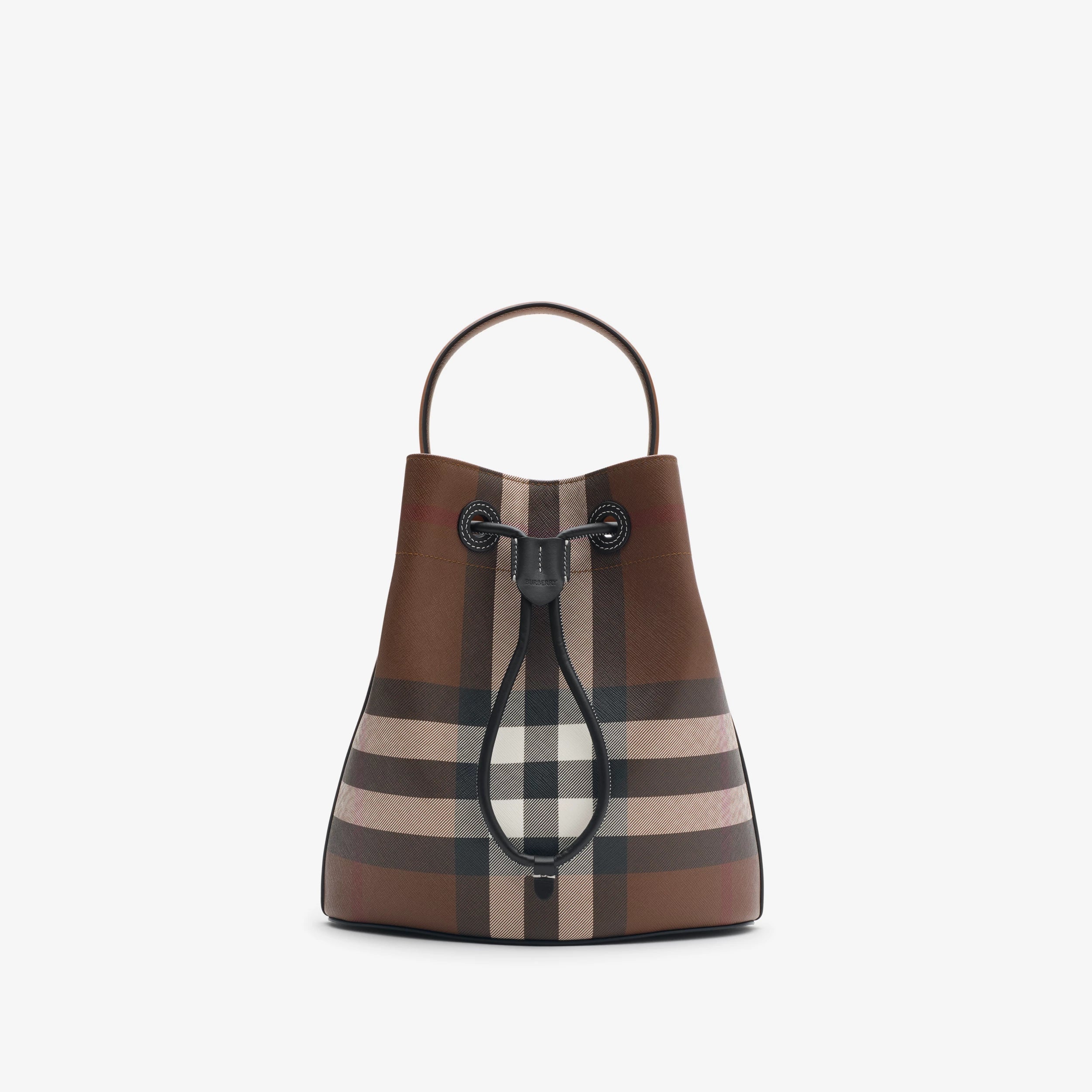 Small Check Bucket Bag