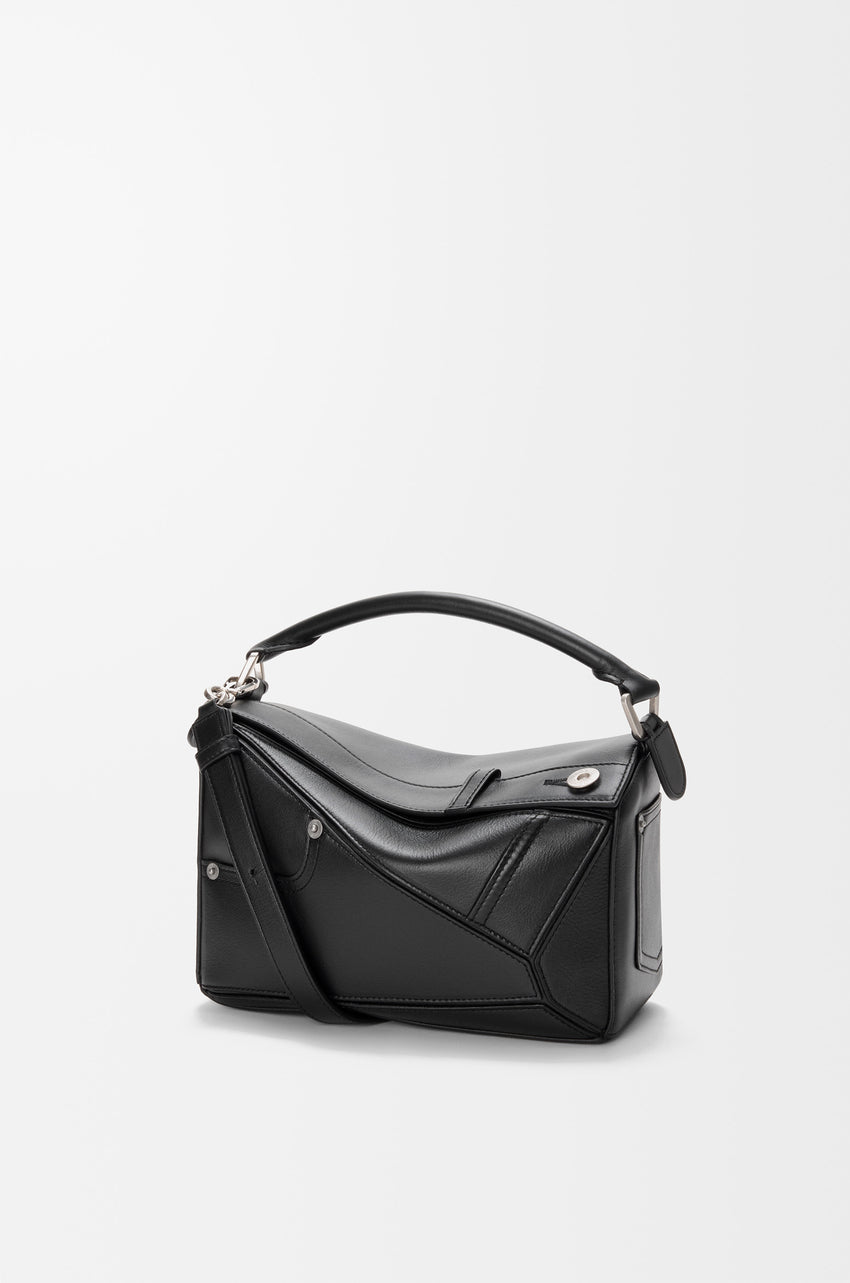 Panta small Puzzle bag in shiny calfskin