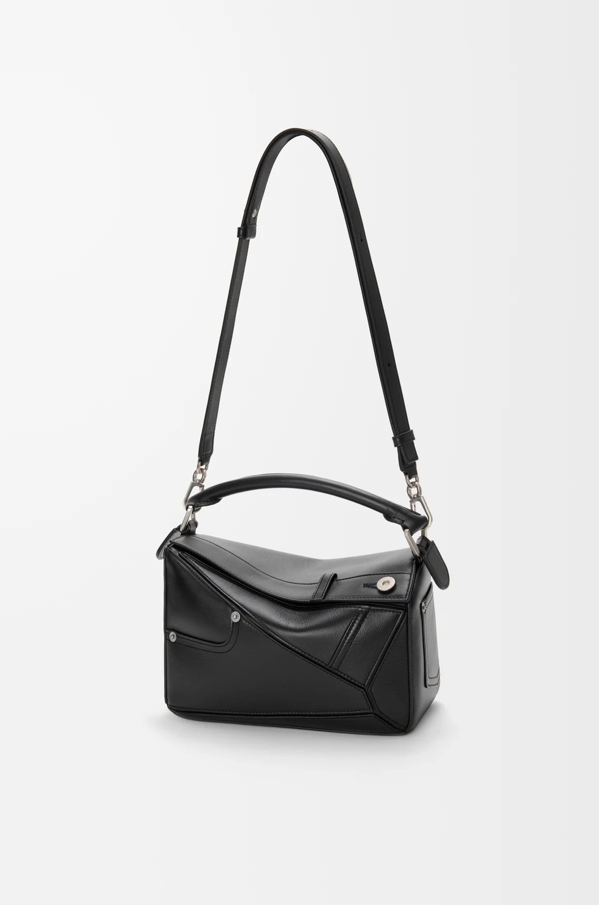 Panta small Puzzle bag in shiny calfskin