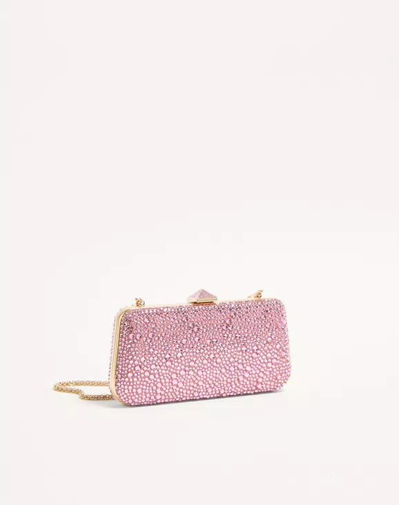Carry Secrets Rhinestone Minaudiere