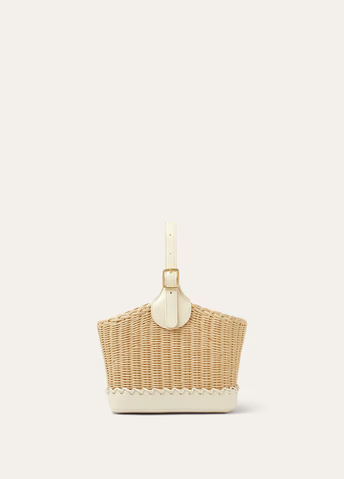 Bobbin Bucket bag wicker