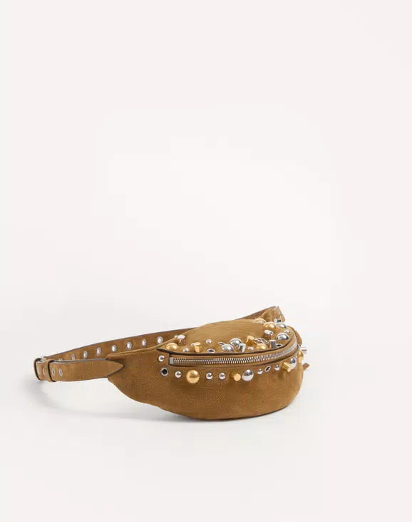 Valentino Garavani Nellcôte Suede Belt Bag