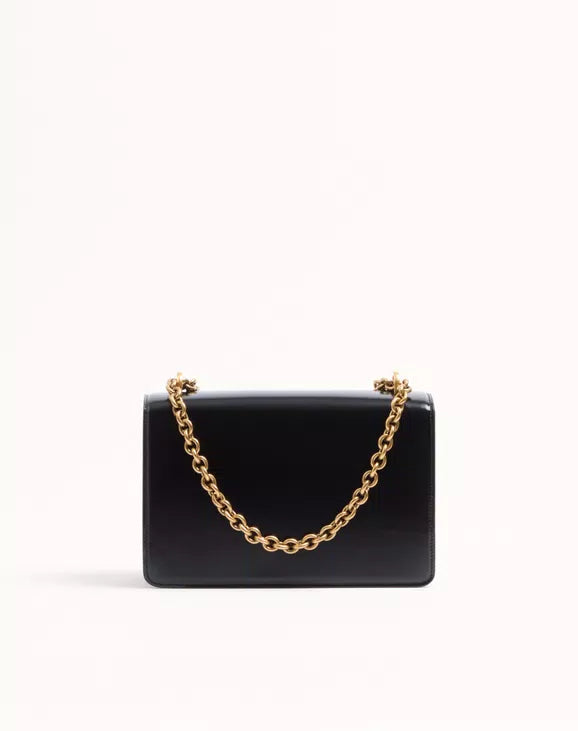 Valentino Garavani Vain Shoulder Bag In Shiny Calfskin