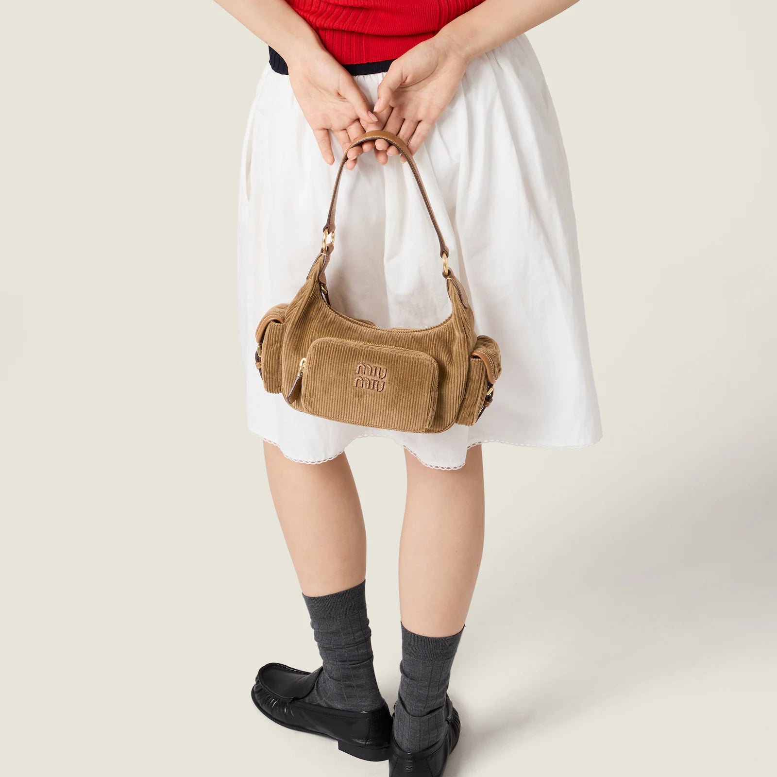 Corduroy Pocket Bag