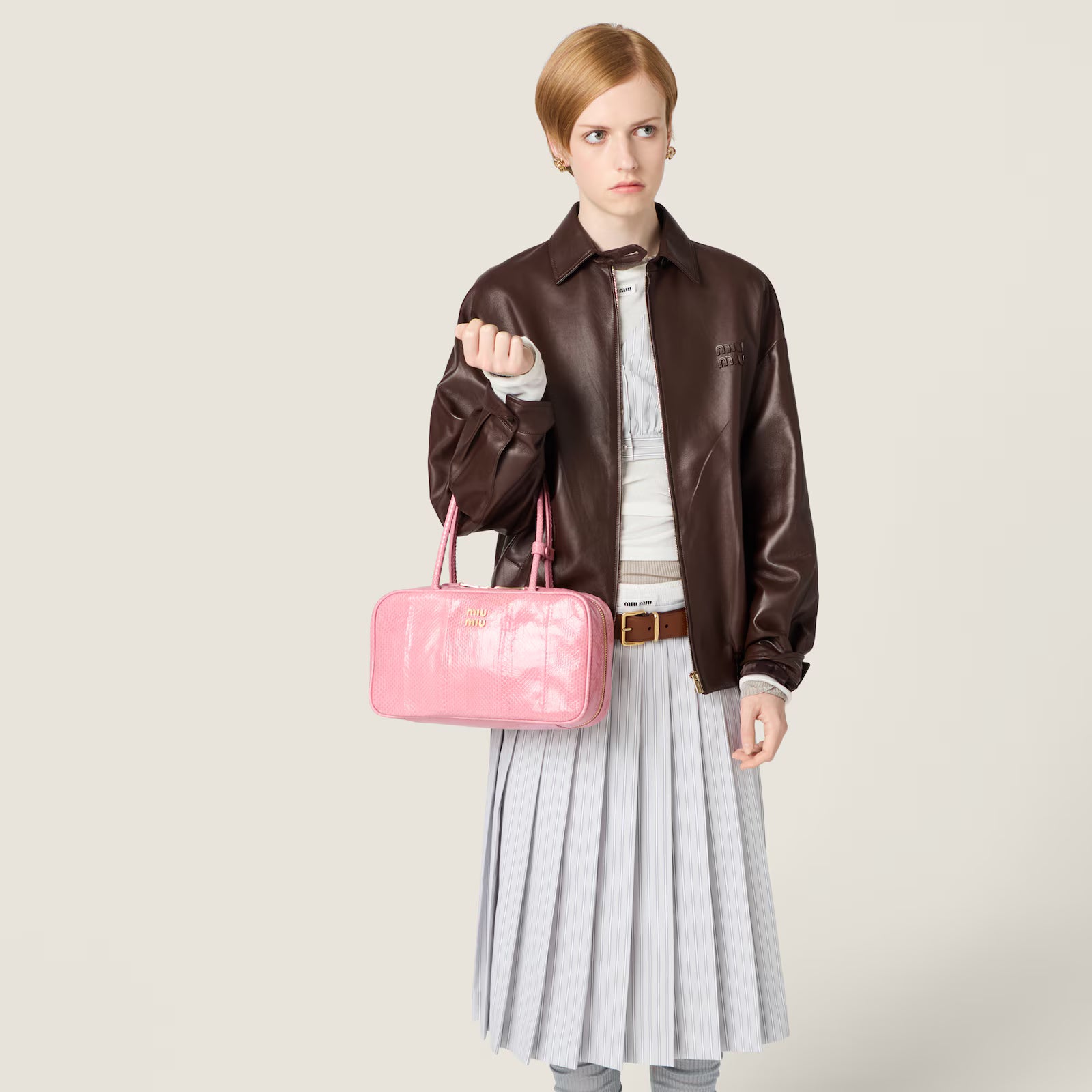 Beau Ayers leather bag