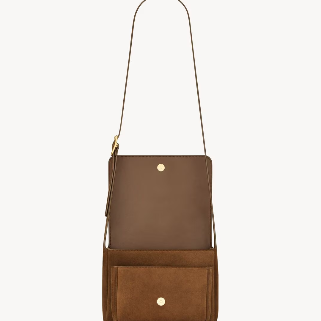 NIKI satchel in suede