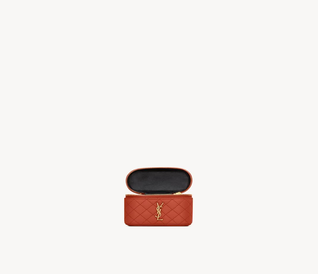 GABY micro vanity bag in lambskin